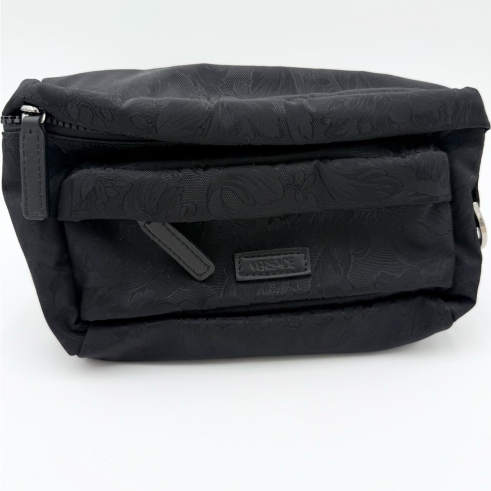 Small Barocco Jacquard Nylon Belt Bag- unisex